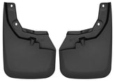 Husky Liners 16-22 Toyota Tacoma w/ OE Fender Flares Custom Molded Front Mud Guards - Black