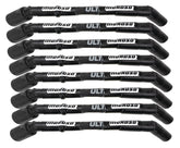 Moroso GM LS Ultra 40 Custom Fit Sleeved Ignition Wire Set 8in 135 Deg Boots - Black