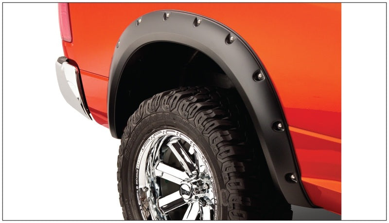 Bushwacker 10-18 Dodge Ram 2500 Fleetside Pocket Style Flares 2pc 67.4/76.3/96.3in Bed - Black Bushwacker 10-18 Dodge Ram 2500 Fleetside Pocket Style Flares 2pc 67.4/76.3/96.3in Bed - Black