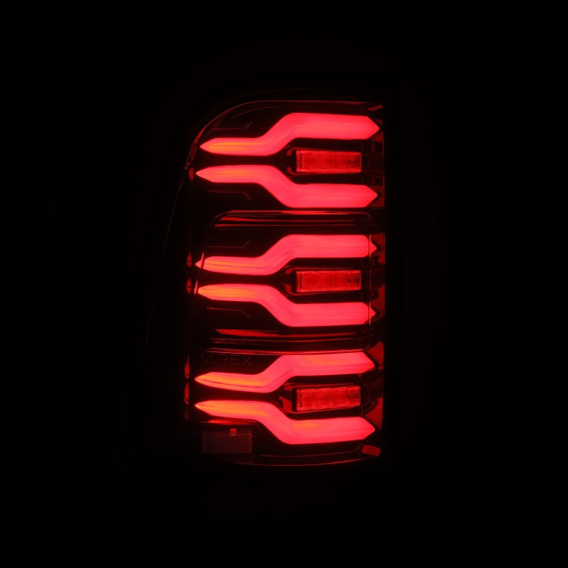 AlphaRex 19-21 Dodge Ram 1500 Luxx-Series LED Tail Lights Black/Red w/Activ Light/Seq Signal AlphaRex 19-21 Dodge Ram 1500 Luxx-Series LED Tail Lights Black/Red w/Activ Light/Seq Signal