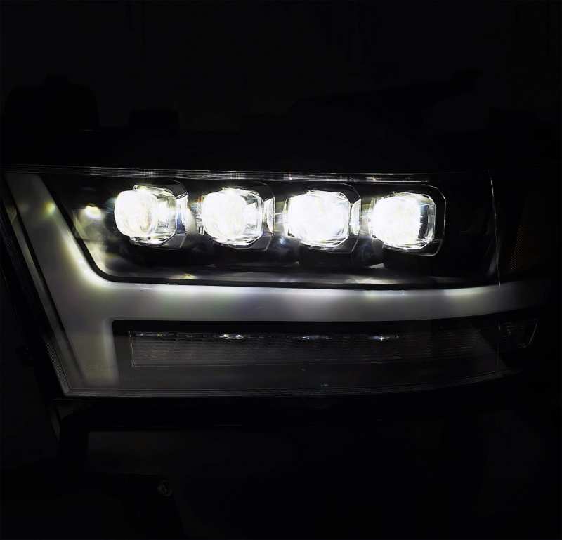 AlphaRex 19-20 Ram 1500HD NOVA LED Proj Headlights Plank Style Chrome w/Activ Light/Seq Signal/DRL AlphaRex 19-20 Ram 1500HD NOVA LED Proj Headlights Plank Style Chrome w/Activ Light/Seq Signal/DRL