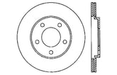 StopTech 05-10 Ford Mustang V6/4.0L / GT V8/4.6L Cross Drilled Right Rear Rotor