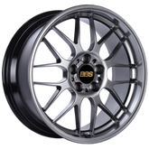 BBS RG-R 17x8 5x114.3 ET32 Diamond Black Wheel 82mm PFS/Clip Required (S/O No Cancel/No Return)