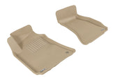 3D MAXpider 2008-2010 Dodge Challenger Kagu 1st Row Floormat - Tan