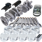 Eagle Chevrolet 350 2-Piece Rear Seal +.060 Bore 4340 Steel Rotating Assembly Kit