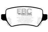 EBC 08-09 Saturn Astra 1.8 Yellowstuff Rear Brake Pads