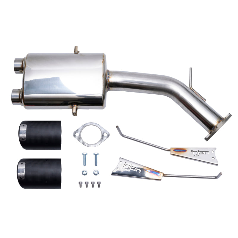 Injen 19-21 Hyundai Veloster L4 1.6L Turbo Performance Stainless Steel Axle Back Exhaust System Injen 19-21 Hyundai Veloster L4 1.6L Turbo Performance Stainless Steel Axle Back Exhaust System