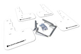 Rally Armor 17-21 Honda Civic Type R White UR Mud Flap w/ Black Logo