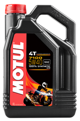 Motul 4L 7100 Synthetic Motor Oil 5W40 4T
