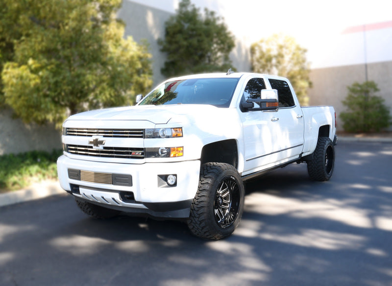 Go Rhino 15-19 Chev Silverado 2500HD/3500HD CC (Diesel) 4dr E-BOARD E1 Running Board Kit - Tex. Blk Go Rhino 15-19 Chev Silverado 2500HD/3500HD CC (Diesel) 4dr E-BOARD E1 Running Board Kit - Tex. Blk