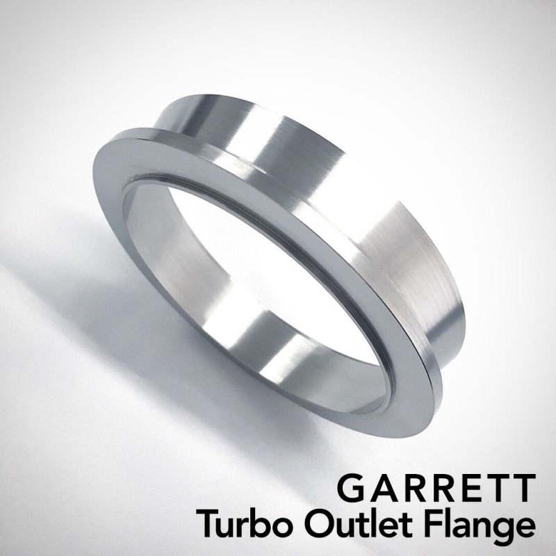 Ticon Industries Garrett G42 G Series Titanium Turbine Outlet Flange - 4 Bolt Inlet Ticon Industries Garrett G42 G Series Titanium Turbine Outlet Flange - 4 Bolt Inlet