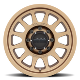 Method MR703 17x8.5 0mm Offset 8x6.5 130.81mm CB Method Bronze Wheel