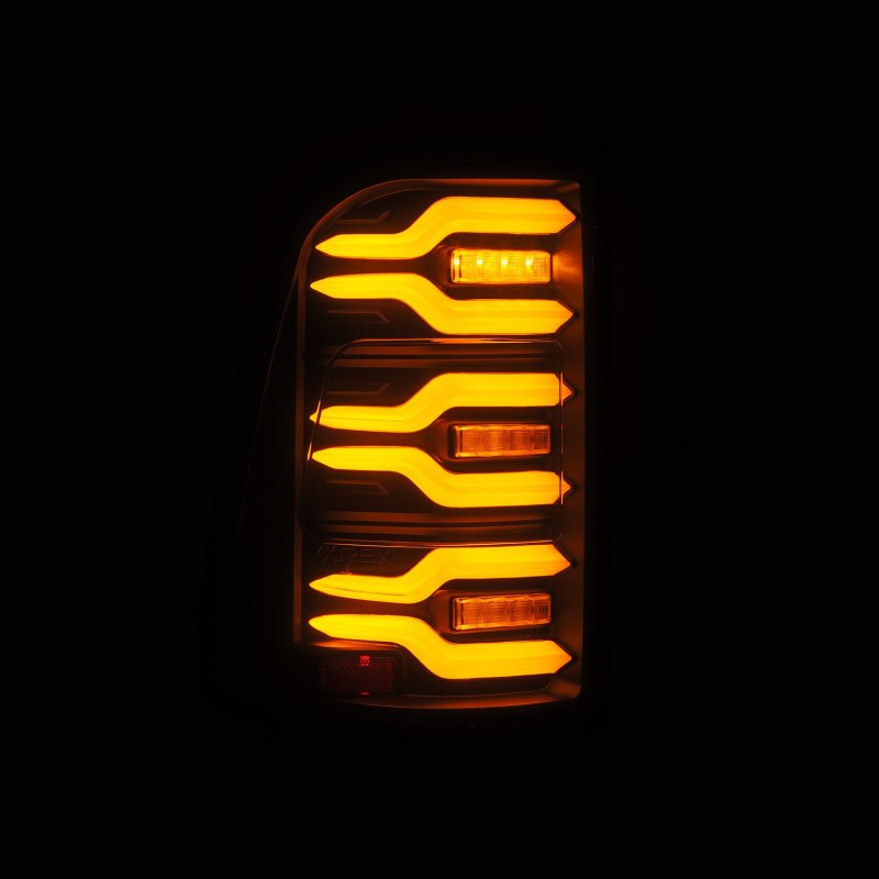 AlphaRex 19-21 Dodge Ram 1500 Luxx-Series LED Tail Lights Black w/Activ Light/Seq Signal AlphaRex 19-21 Dodge Ram 1500 Luxx-Series LED Tail Lights Black w/Activ Light/Seq Signal