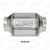 GESI G-Sport 400 CPSI GEN 2 EPA Compliant 2.5in Inlet/Outlet Catalytic Converter-4in x 4in-350-500HP