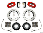 Wilwood Narrow Superlite Red 6R Front Kit 12.88in Drilled Rotor w/ Lines 05-15 Toyota Tacoma