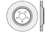 StopTech 94-04 Ford Mustang SVT Cobra Slotted & Drilled Sport Front Right Brake Rotor