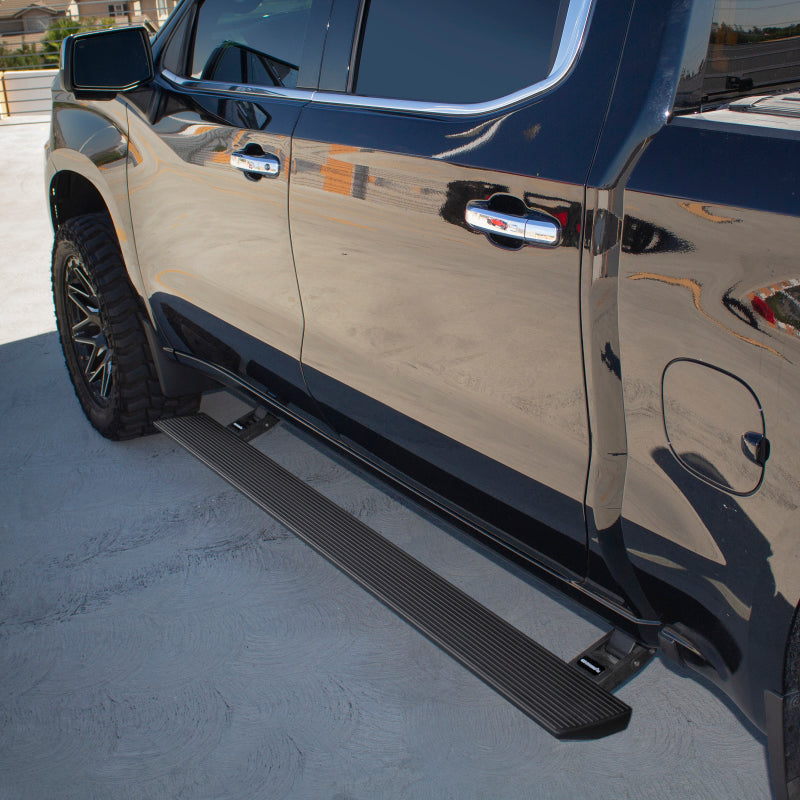 Go Rhino 19-23 Chev Silverado 1500 & 20-23 25/3500HD CC 4dr E-BOARD E1 Running Board Kit - Tex. Blk Go Rhino 19-23 Chev Silverado 1500 & 20-23 25/3500HD CC 4dr E-BOARD E1 Running Board Kit - Tex. Blk