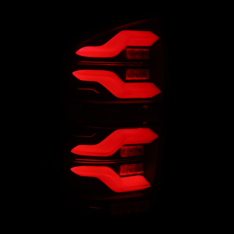 AlphaRex 16-21 Toyota Tacoma LUXX LED Taillights Alpha Blk w/Activ Light/Seq Signal AlphaRex 16-21 Toyota Tacoma LUXX LED Taillights Alpha Blk w/Activ Light/Seq Signal