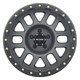 Method MR309 Grid 17x8.5 0mm Offset 5x150 116.5mm CB Titanium/Black Street Loc Wheel