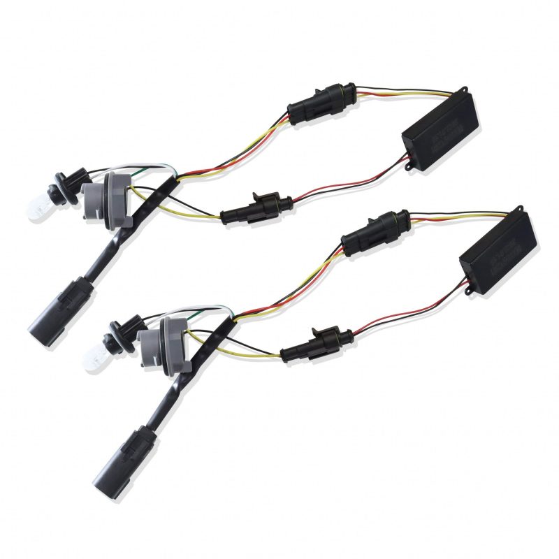 AlphaRex 19-22 Dodge Ram 2500/3500 Stock LED Tail Light to AlphaRex Tail Light Converters - Pair AlphaRex 19-22 Dodge Ram 2500/3500 Stock LED Tail Light to AlphaRex Tail Light Converters - Pair