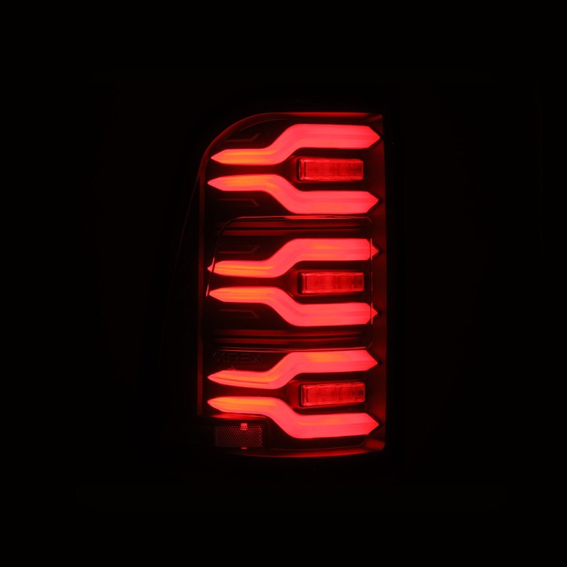 AlphaRex 19-21 Dodge Ram 1500 Luxx-Series LED Tail Lights Black w/Activ Light/Seq Signal AlphaRex 19-21 Dodge Ram 1500 Luxx-Series LED Tail Lights Black w/Activ Light/Seq Signal