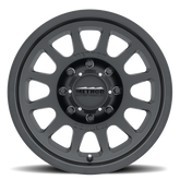 Method MR703 17x8.5 0mm Offset 8x6.5 130.81mm CB Matte Black Wheel