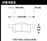Hawk 03-06 Ford Expedition / 03-06 Lincoln Navigator LTS Street Rear Brake