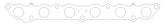 Cometic Toyota 7MGTE 87-92 Exhaust .030 inch MLS Head Gasket 1.412 inch Round Port