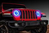 ORACLE Lighting Jeep Wrangler JL/Gladiator JT LED Surface Mount Headlight Halo Kit