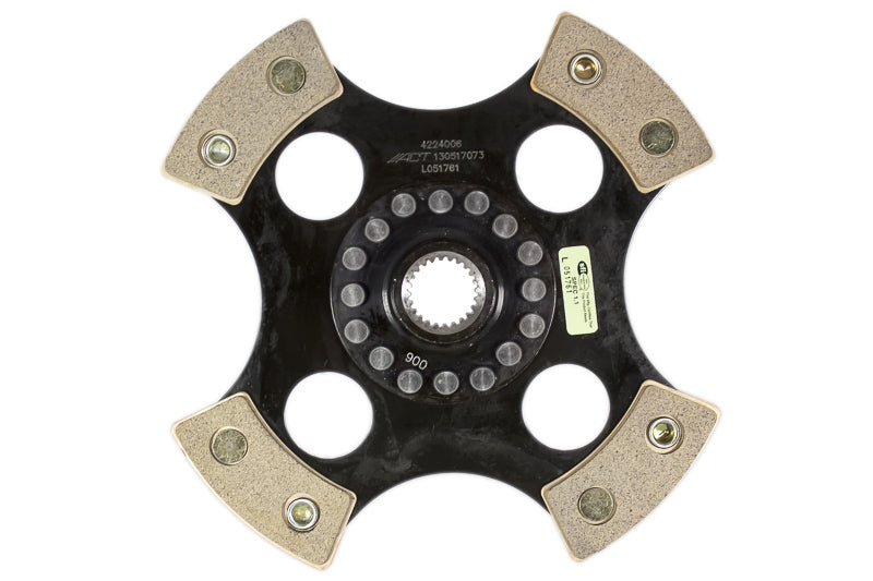 ACT 1981 Nissan 280ZX 4 Pad Rigid Race Disc ACT 1981 Nissan 280ZX 4 Pad Rigid Race Disc