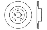 StopTech 02-10 Subaru WRX Slotted & Drilled Right Front Rotor (exc. STi)