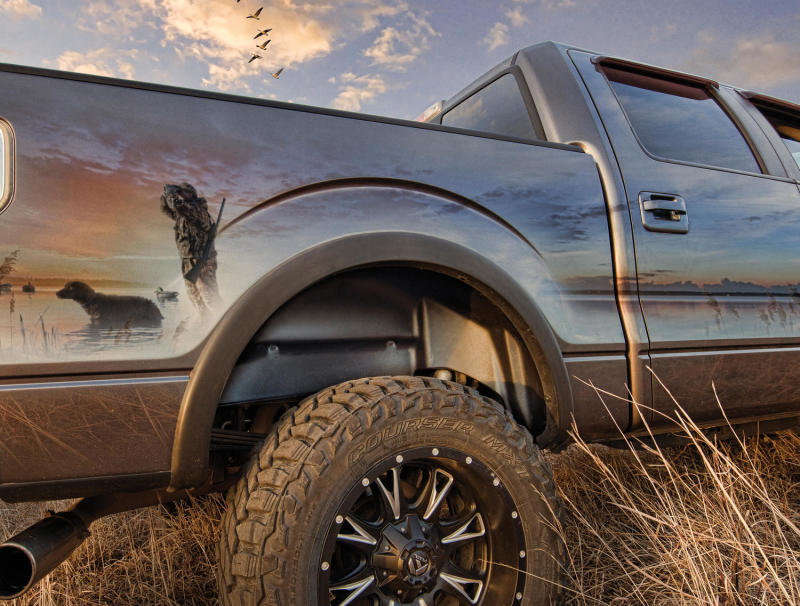 Husky Liners 2017 Ford F-250 Super Duty / 2017 Ford F-350 Super Duty Black Rear Wheel Well Guards Husky Liners 2017 Ford F-250 Super Duty / 2017 Ford F-350 Super Duty Black Rear Wheel Well Guards