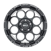 Weld Off-Road W113 20X9 Redondo 6X114.3 6X120 ET20 BS5.75 Gloss Black MIL 72.56