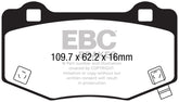 EBC 2015+ Ford Mustang GT350 Bluestuff Rear Brake Pads
