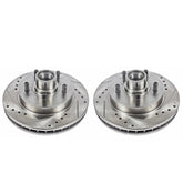 Power Stop 95-99 Chevrolet C1500 Front Evolution Drilled & Slotted Rotors - Pair