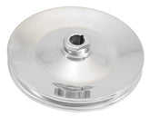 Spectre GM (w/Keyway Style Pump Through 1984) Single Power Steering Pulley 5-3/4in. Dia. - Chrome