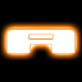 ORACLE Lighting Universal Illuminated LED Letter Badges - Matte White Surface Finish - A