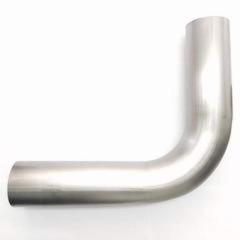 Ticon Industries 2.5in Diameter 90 Degree .047in WT 3.75in CLR 4in Leg/6in Leg Titanium Mandrel Bend Ticon Industries 2.5in Diameter 90 Degree .047in WT 3.75in CLR 4in Leg/6in Leg Titanium Mandrel Bend