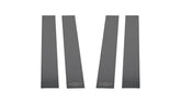 Putco 2020 Chevy Silv HD 2500/3500 - Chevrolet Bow Tie Etching (6pcs) Black Platinum Pillar Posts