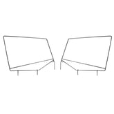 Rugged Ridge Upper Door Skin Frames 87-95 Jeep Wrangler YJ