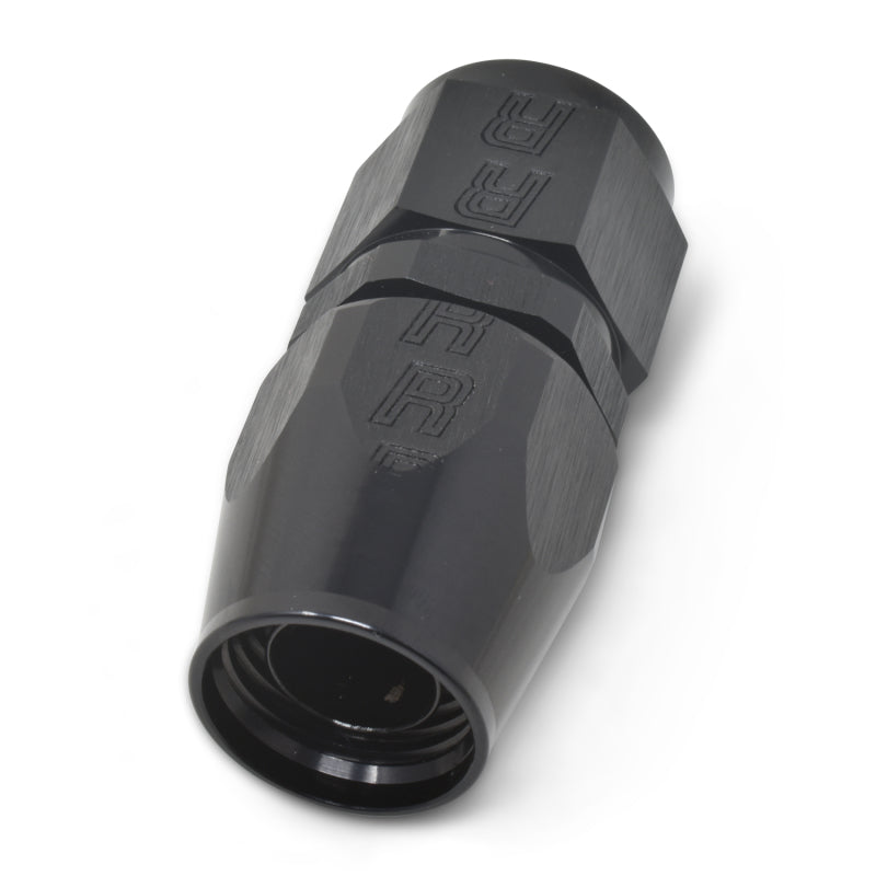 Russell Performance -10 AN Black Straight Full Flow Hose End Russell Performance -10 AN Black Straight Full Flow Hose End