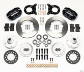 Wilwood Dynapro Dust-Boot Front Kit 11.00in 1965-1969 Mustang Disc & Drum Spindle