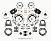Wilwood Forged Dynalite-M Front Kit 10.75in Drilled 1950-1955 MG-TD/TF