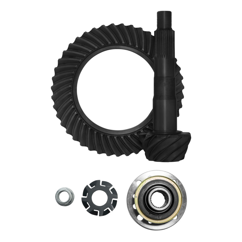 Yukon High Performance Gear Set for Toyota Front Axle Reverse Rotation 4.56 Ratio 29 Spline Yukon High Performance Gear Set for Toyota Front Axle Reverse Rotation 4.56 Ratio 29 Spline