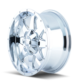 Mayhem 8040 Tank 18x9 / 5x127 BP / 18mm Offset / 87mm Hub Chrome Wheel
