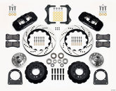 Wilwood AERO6 Front Hub Kit 14.00in Drilled TCI-IFS 71-78 (Pinto Based)