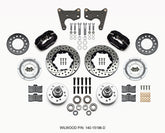 Wilwood Forged Dynalite Front Kit 11.00in Drilled 65-72 CDP C Body -Drum