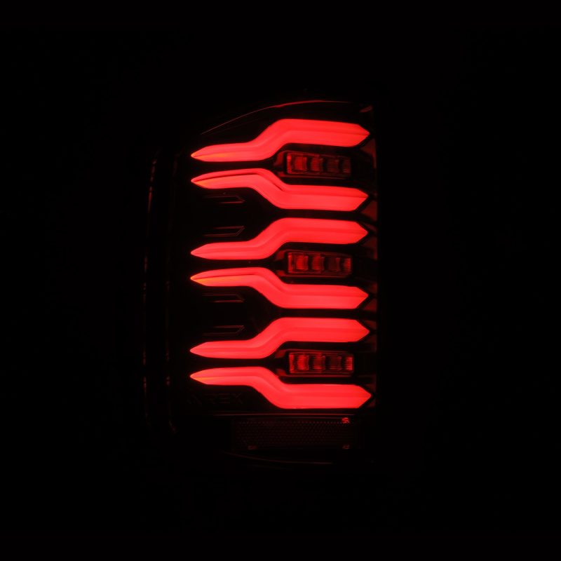 AlphaRex 14-18 Chevy Silverado 1500 Luxx-Series LED Tail Lights Alpha-Black w/Activ Light/Seq Signal AlphaRex 14-18 Chevy Silverado 1500 Luxx-Series LED Tail Lights Alpha-Black w/Activ Light/Seq Signal