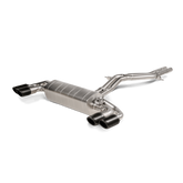 Akrapovic 2019+ Porsche Cayenne Turbo/Coupe V8 (536) Evolution Line Cat Back (Titanium - Tips Req)