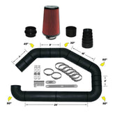 Airaid U-Build-It - Universal 3in Master Kit I w/700-410 (9in) Filter